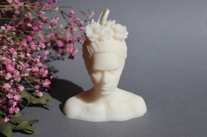 Świeca dekoracyjna sojowa Frida Kahlo