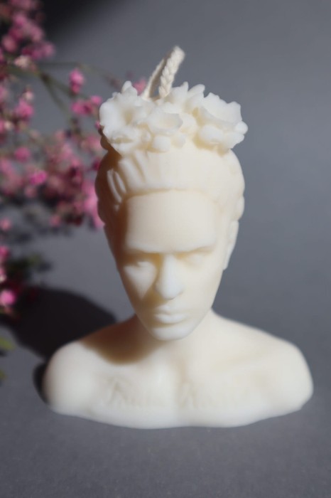 Świeca dekoracyjna sojowa Frida Kahlo